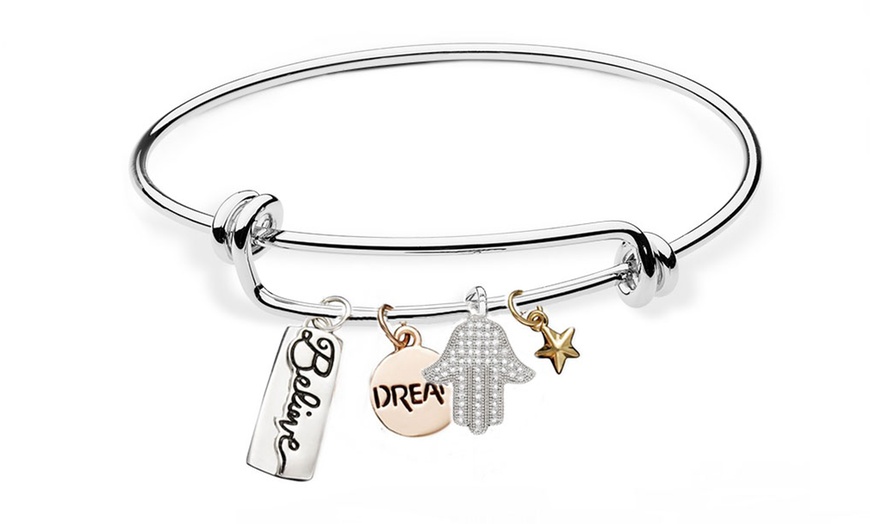 Image 3: Bracciali bangle realizzati con cristalli Swarovski®