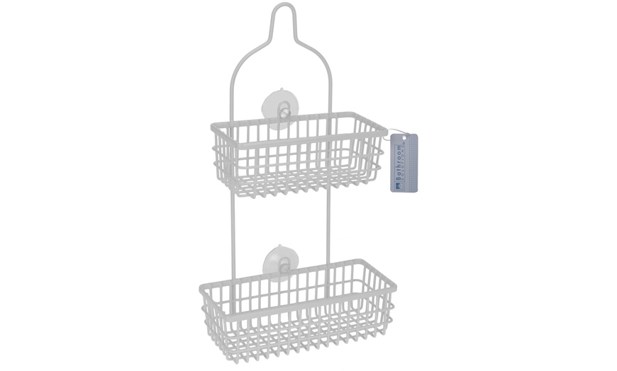 Image 2: Two-Tier Shower Caddy