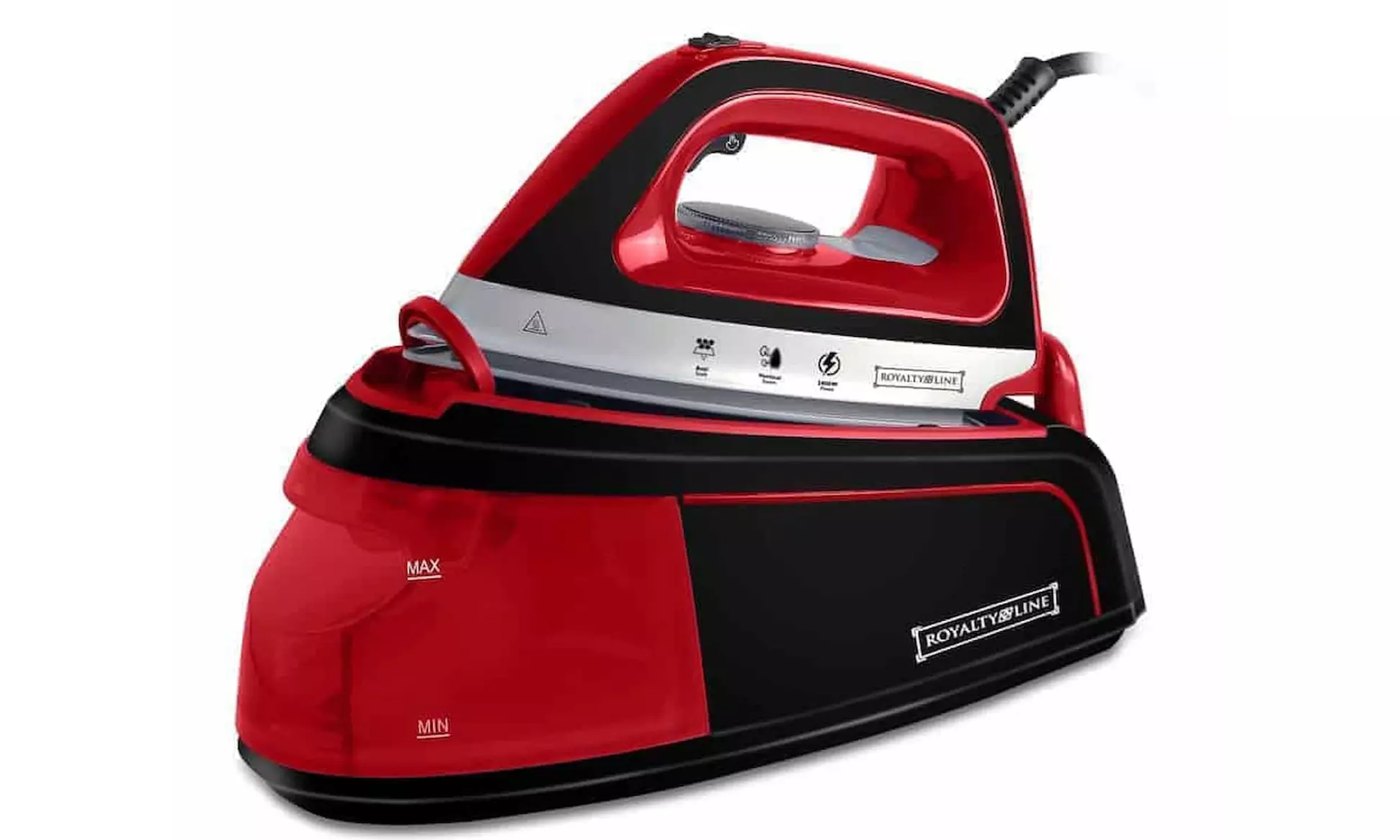 Centrale vapeur 2300 W rouge de Royalty Line