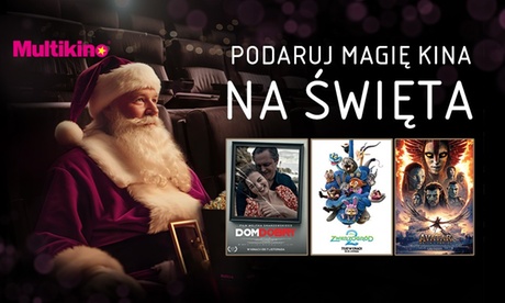 Magia kina w świątecznym wydaniu! Pakiety biletów na dowolne filmy
