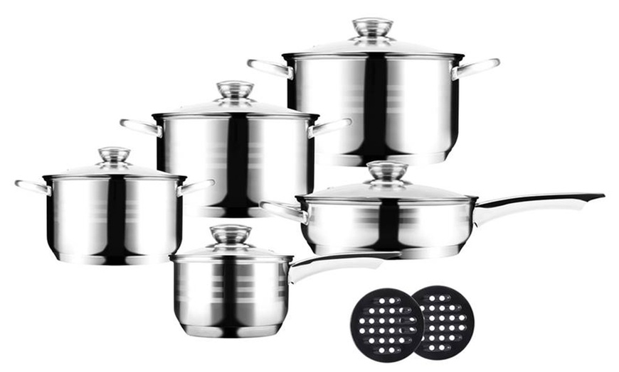Image 4: Batteria da cucina da 12 pezzi Royalty Line
