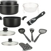 Image 18: 5-, 7-, oder 17-tlg. Herzberg Kochgeschirr-Set mit abnehmbarem Griff