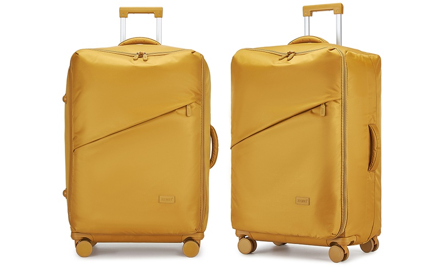 Image 20: 1x oder 3x KONO Soft-Shell-Reisekoffer