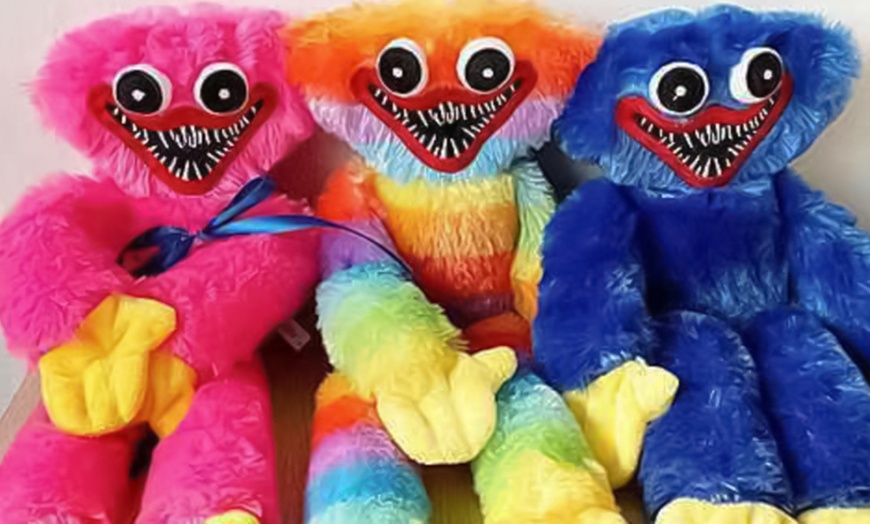 Image 1: Peluche ispirato a Huggy-Wuggy