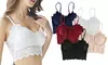 5 Pcs Lace Bralettes for Women Bralette Padded Lace Bandeau Bra