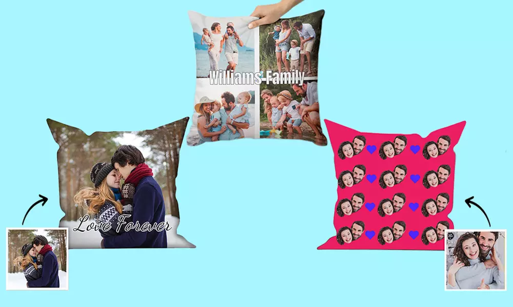 Personalisiertes Fotokissen