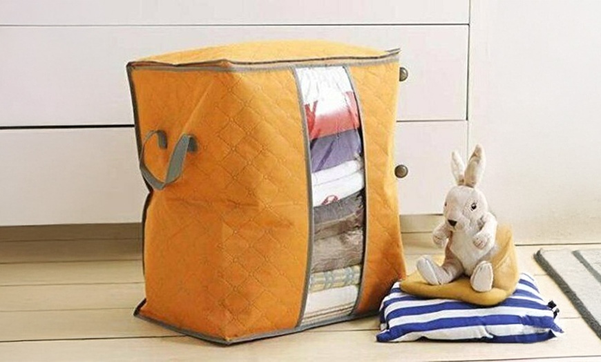 Image 22: Anti Dust Large Storage Bag Clothes Quilt Blanket Storage Sort Home Organizer