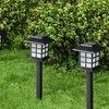 Image 5: Solar Outdoor Garden Lights Sunflower and House Decorative Light