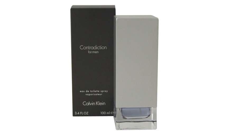 Image 1: Calvin Klein Contradiction Eau de Toilette Spray for Men 100ml 