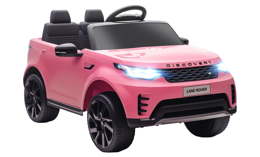 Image 2: Land Rover Discovery Licensed Kids Electric Car w/ Remote