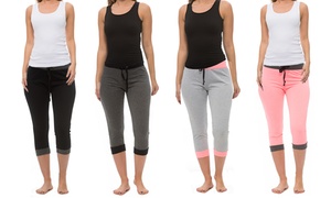 Coco Limon Capri Joggers and Tank Top Set (8-Piece)