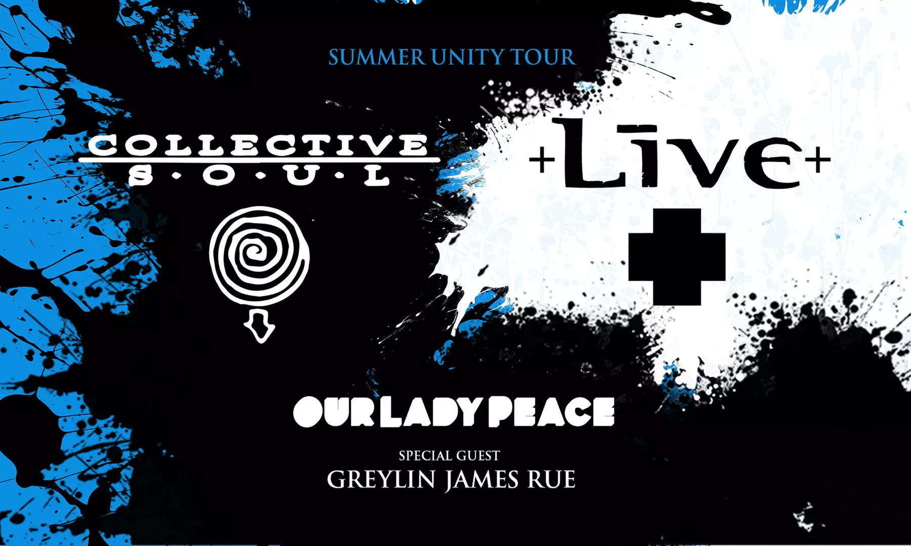 Collective Soul & +LIVE+ - Summer Unity Tour on August 3 at 6 p.m. - Primary Image