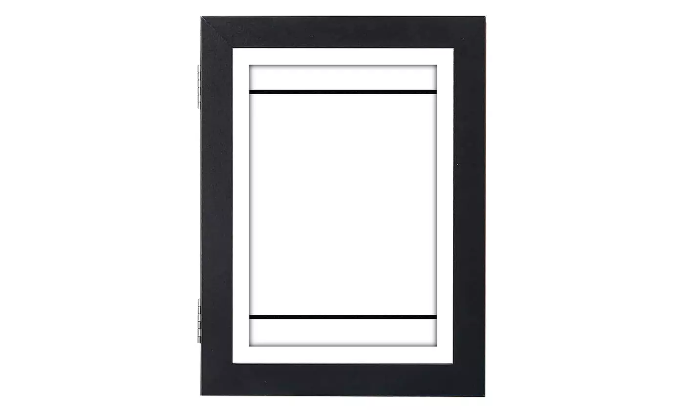 BabyLuv Kids Art Frame Front Opening Wooden Frame Artwork Display (2-Pack)