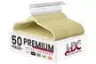 Non Slip Velvet Hanger with Metal Hook 30 or 50 Pack Closet Hangers by Lux Decor - Second Medium