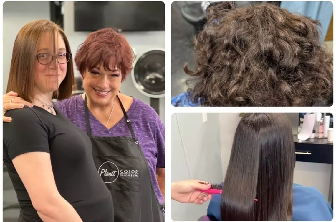 Revitalize Your Locks with Keratin Goddess NanoPlastia Treatment and Haircut at Salon Mirabella (Up to 50% Off) - Primary Image