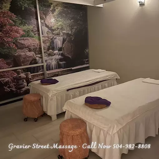 Couples 60-Minute Deluxe Body Massage with Essential Oils & Hot Stones
