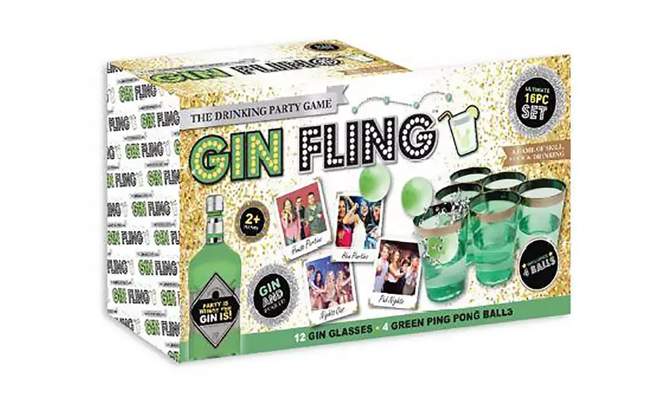 Gin Fling Ping Pong Drinking Game - Image 2