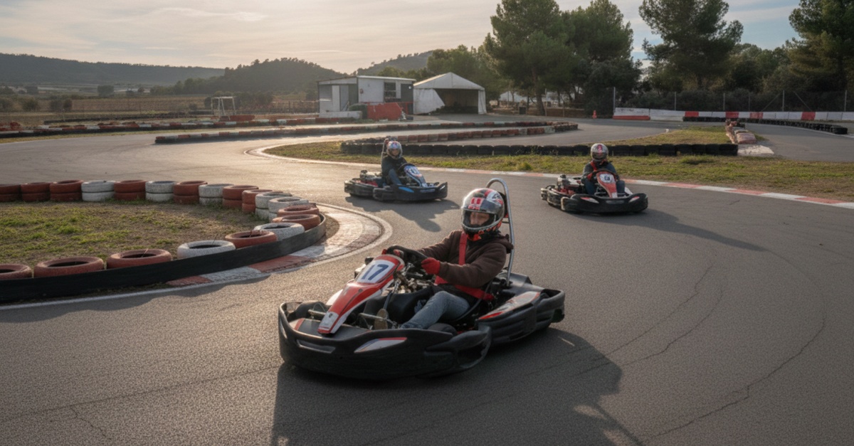 Sesión de karting para una, dos o cuatro personas en Valencia