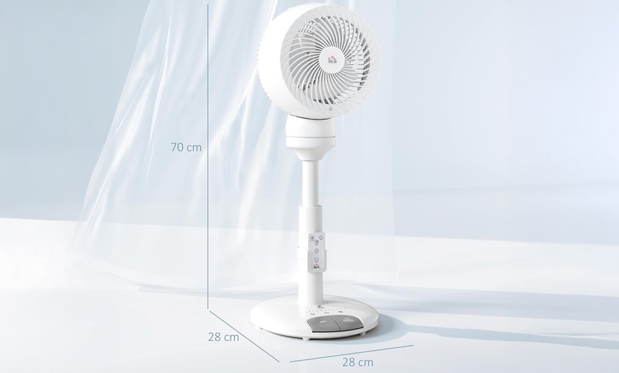 Image 9: HomCom 3 Speed Air Circulator Fan
