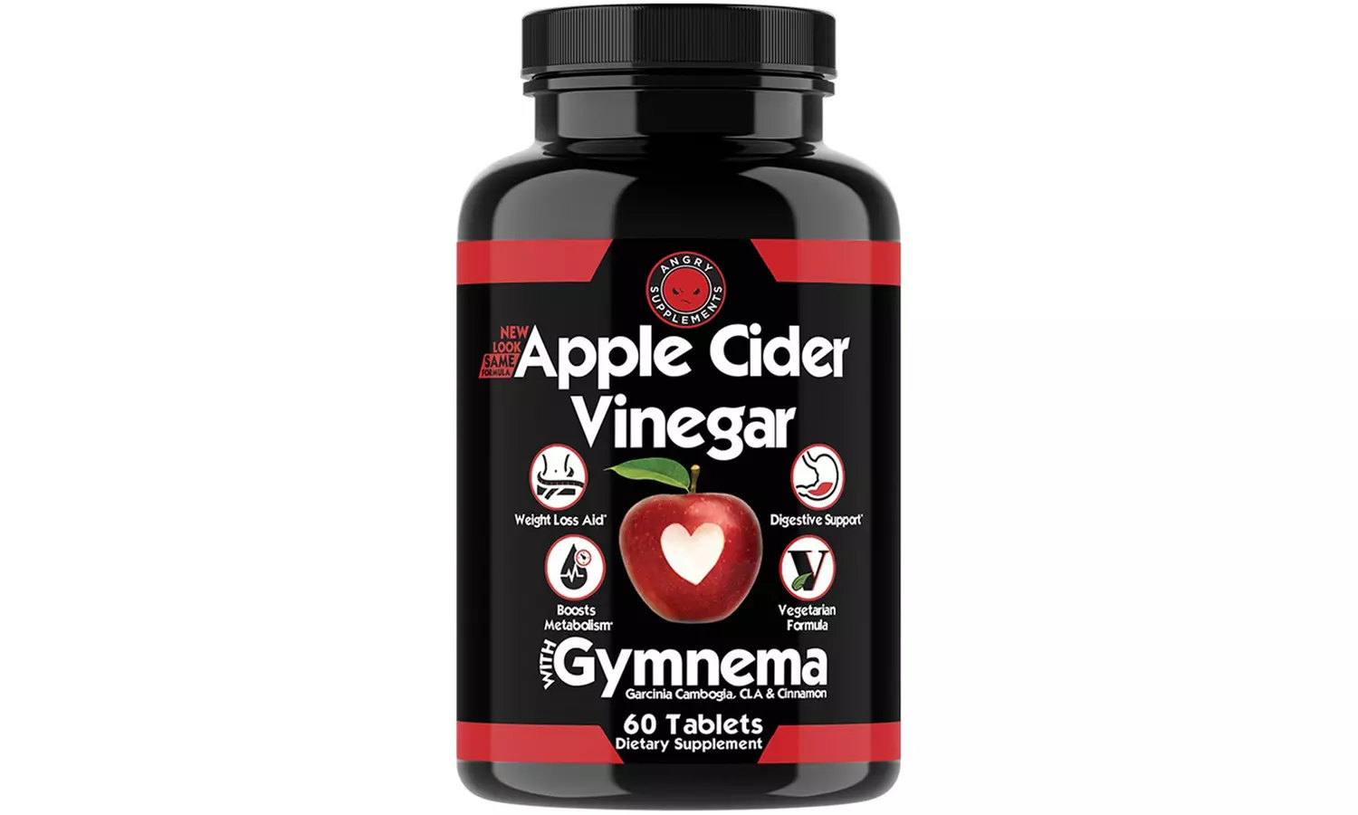 Angry Supplements Weight Loss & Detox, 10 Day Cleanse, ACV & Garcinia PM 