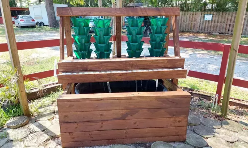 Aquaponic & Garden Tour: Family (6), Club (7–12), or School Groups