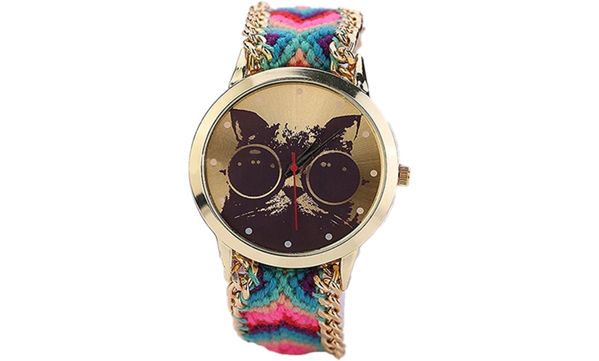 Image 4: Animal Print Watch