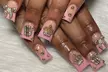 Short, Medium, or Long Freestyle Nail Set with Custom Design at Faithfully Nailed Up To  55% Off - Second Medium