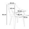 Image 4: Lot de 2 chaises Frankystar en contreplaqué