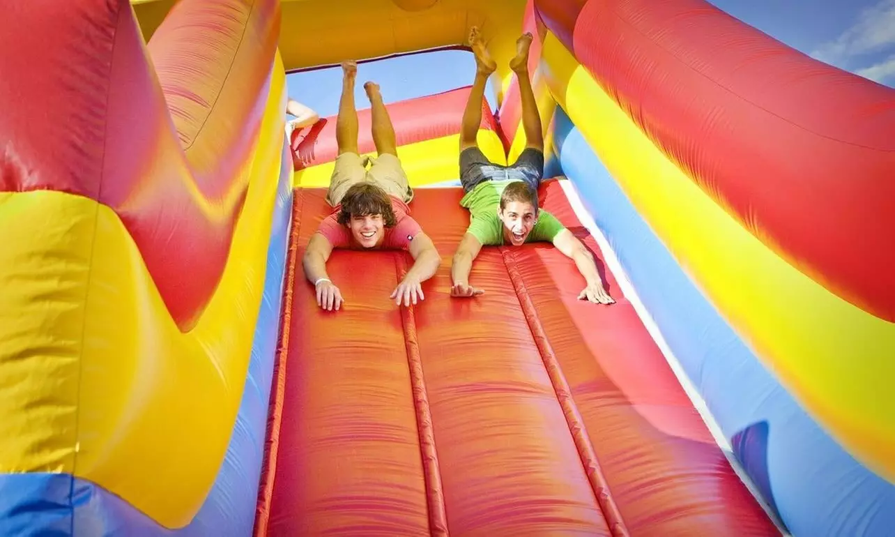 Up to 36% Off Admission to Massive Inflatable Park at JoyJumps
