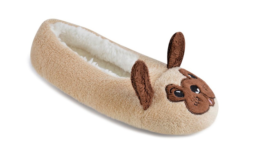 Image 5: Animal Ballet-Style Slippers