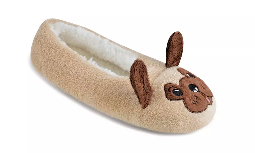 Animal Design Ballet-Style Slippers - Image 5