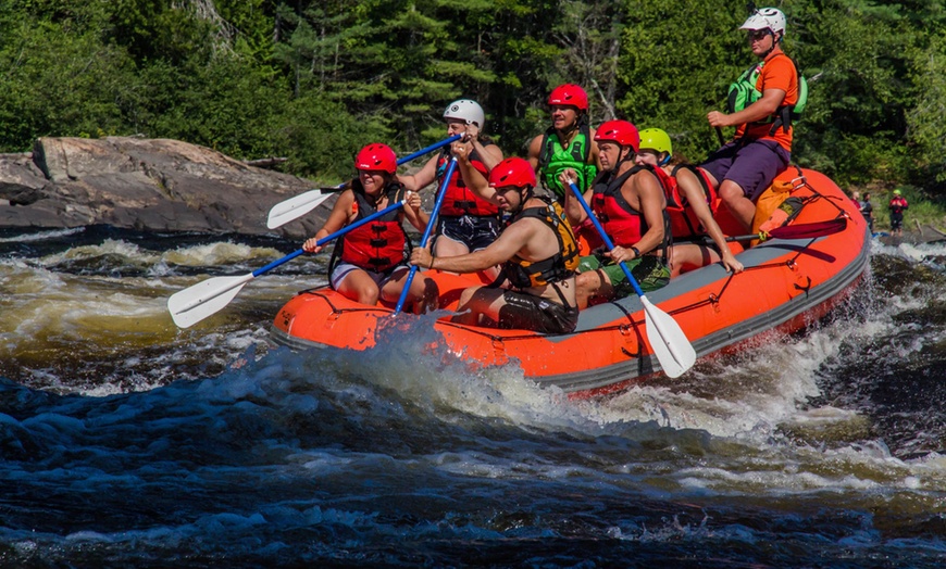 Image 1: Rafting and Snack