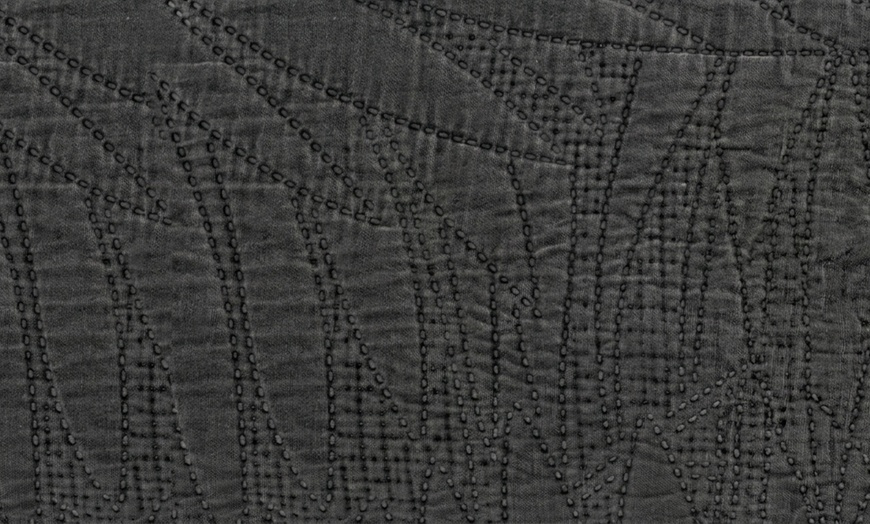 Image 4: Couvre-lit double « délavé à la pierre »