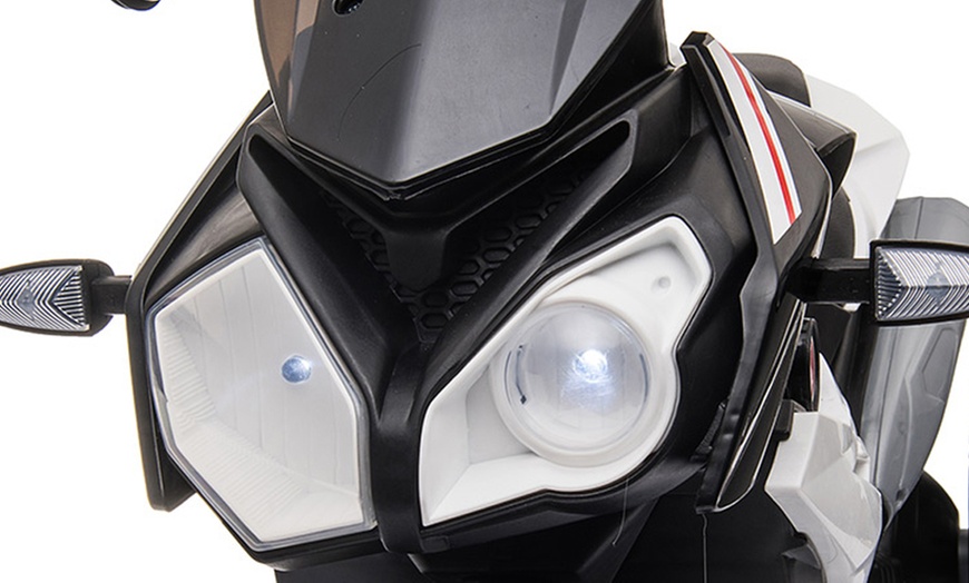 Image 10: HomCom Kids Electric Motorcycle Ride-On Toy