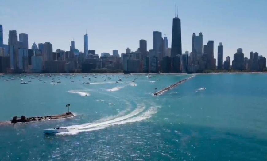 Image 2: 3 or 5-Hour Yacht Rental on 32ft Bad Boys V2 or Any Yacht