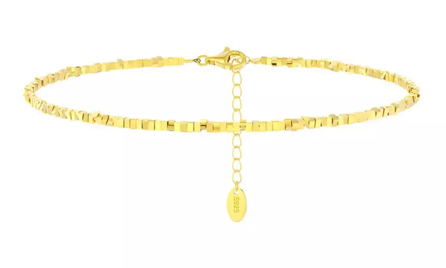 Image 4: Tobillera de plata