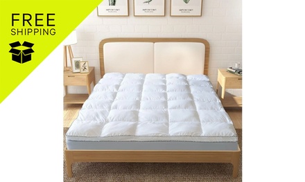 Royal Comfort 1000GSM Bamboo  Mattress Topper - Queen - 202072 - Australian Business Mobile