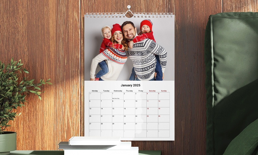 Image 5: Personalised Photo Calendar from Printerpix