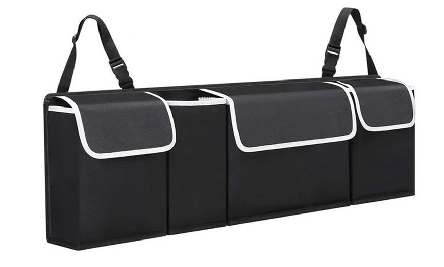 Image 3: Borsa organizer porta oggetti universale per bagagliaio