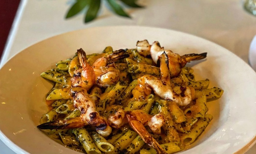 Image 14: Italian Feast & Drinks for 2 or More in Huntington Village, Any Day