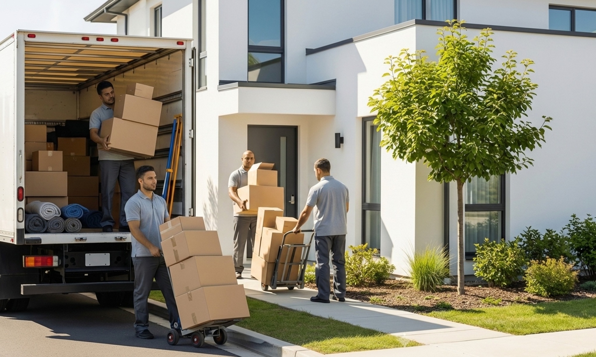 Moving Services with Movers and Truck