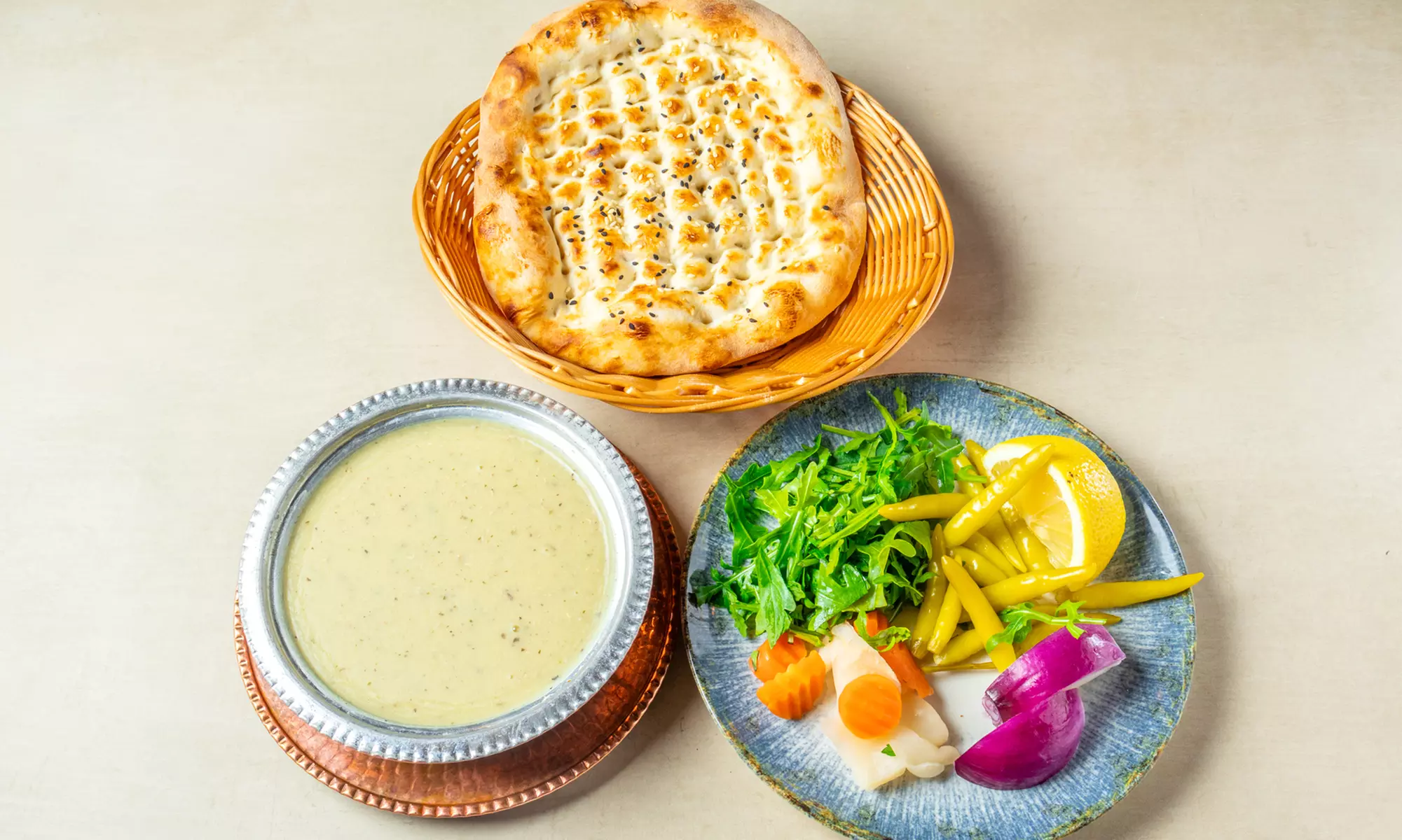 Authentisches türkisches 3-Gänge-Tagesmenü nach Wahl für 1-4 Personen