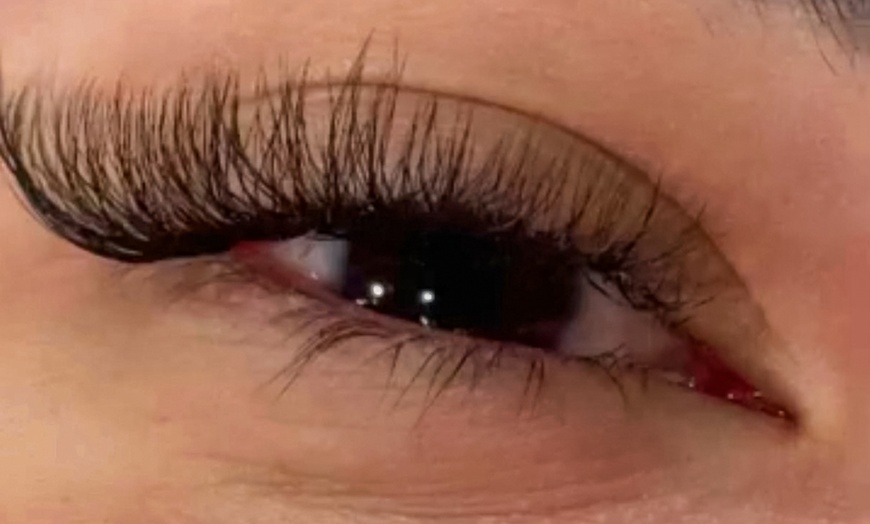 Image 4: Enjoy Full Set of Classic or Hybrid Eyelash Extensions with Fills