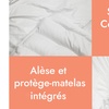 Image 4: Surmatelas Confort 100 % microfibre imperméable, Sampur
