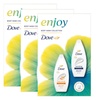 Image 6: Dove Enjoy Duo Base Gentle Body Wash & Lotion Pamper Skincare Gift Set