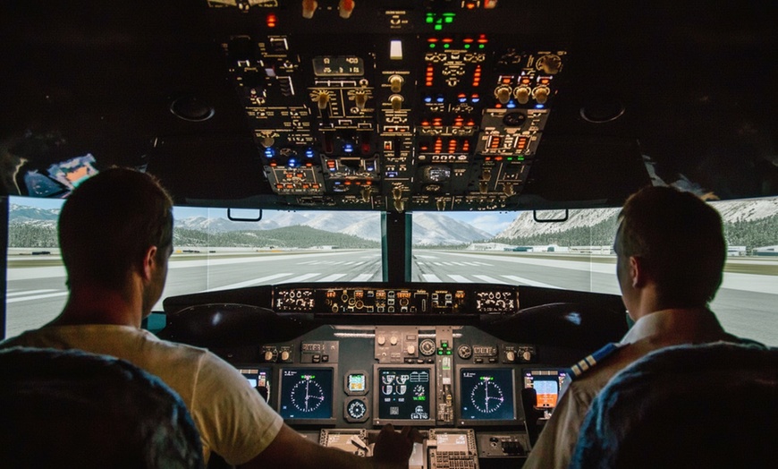 Image 2: 30-, 60- or 90-Minute Jet Flight Simulator Experience for One Person
