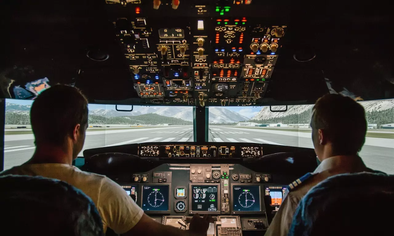 30-, 60- or 90-Minute Jet Flight Simulator Experience for One Person
