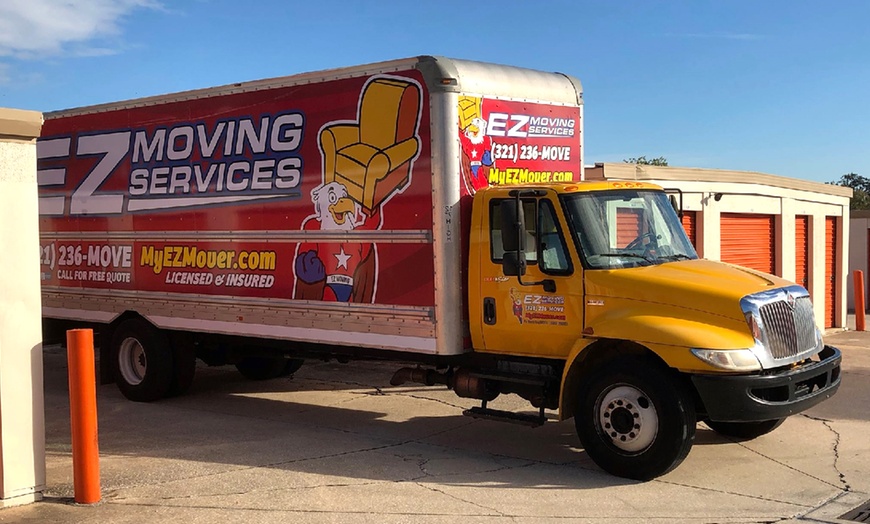 Image 1: Two or Four Hours of Moving Services with a 20 Ft. Truck and More