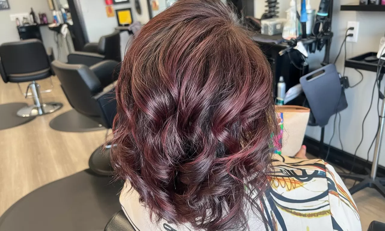 Get Haircut + Condition & Blowdry, Process, Highlights, Hair Color