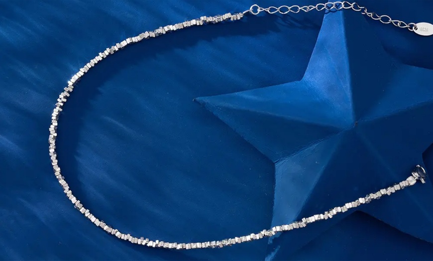 Image 3: Bracelet de cheville en argent